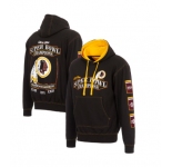 Men's Washington Redskins Black Pullover