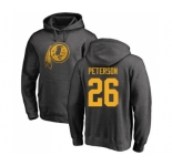 NFL Nike Washington Redskins #26 Adrian Peterson Ash One Color Pullover Hoodie
