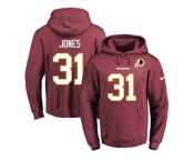 Nike Washington Redskins #31 Matt Jones Burgundy Red Name & Number Pullover NFL Hoodie