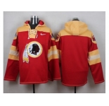 Nike Washington Redskins Blank Burgundy Red Player Pullover NFL Hoodie