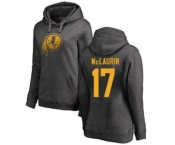 Football Women's Washington Redskins #17 Terry McLaurin Ash One Color Pullover Hoodie