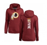 NFL Women's Nike Washington Redskins #95 Da'Ron Payne Maroon Backer Pullover Hoodie