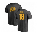 Football Washington Redskins #18 Trey Quinn Ash One Color T-Shirt