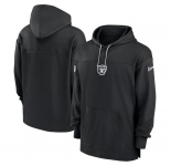Men's Las Vegas Raiders Black Performance Pullover Hoodie
