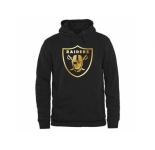 Men's Oakland Raiders Pro Line Black Gold Collection Pullover Hoodie