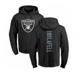 NFL Nike Oakland Raiders #19 Brandon LaFell Black Backer Pullover Hoodie