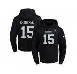 Nike Oakland Raiders #15 Michael Crabtree Black Name & Number Pullover NFL Hoodie