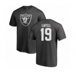 NFL Nike Oakland Raiders #19 Brandon LaFell Ash One Color T-Shirt