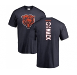 NFL Nike Chicago Bears #52 Khalil Mack Navy Blue Backer T-Shirt