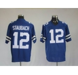 nfl dallas cowboys #12 staubach m&n blue