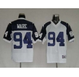 nfl dallas cowboys #94 ware thanksgiving white