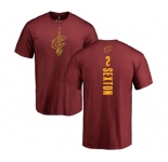NBA Nike Cleveland Cavaliers #2 Collin Sexton Maroon Backer T-Shirt
