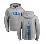 NBA Nike Philadelphia 76ers #7 Timothe Luwawu Ash Backer Pullover Hoodie
