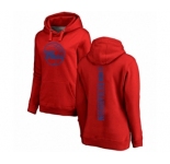 Basketball Women's Philadelphia 76ers #0 Josh Richardson Red One Color Backer Pullover Hoodie