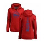 NBA Women's Nike Philadelphia 76ers #0 Justin Patton Red One Color Backer Pullover Hoodie