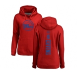 NBA Women's Nike Philadelphia 76ers #6 Julius Erving Red One Color Backer Pullover Hoodie