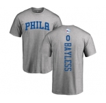 NBA Nike Philadelphia 76ers #0 Jerryd Bayless Ash Backer T-Shirt