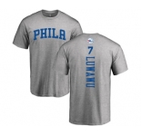 NBA Nike Philadelphia 76ers #7 Timothe Luwawu Ash Backer T-Shirt