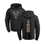 NBA Nike Milwaukee Bucks #6 Eric Bledsoe Black One Color Backer Pullover Hoodie
