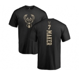 NBA Nike Milwaukee Bucks #7 Thon Maker Black One Color Backer T-Shirt