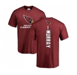 Football Arizona Cardinals #1 Kyler Murray Maroon Backer T-Shirt