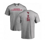 Football Arizona Cardinals #4 Andy Lee Ash Backer T-Shirt