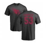 Football Arizona Cardinals #53 A.Q. Shipley Ash One Color T-Shirt