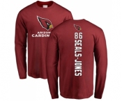 NFL Nike Arizona Cardinals #86 Ricky Seals-Jones Maroon Backer Long Sleeve T-Shirt