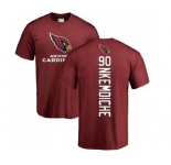 NFL Nike Arizona Cardinals #90 Robert Nkemdiche Maroon Backer T-Shirt