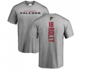 Football Atlanta Falcons #18 Calvin Ridley Ash Backer T-Shirt