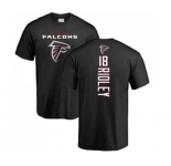 Football Atlanta Falcons #18 Calvin Ridley Black Backer T-Shirt