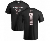 Football Atlanta Falcons #26 Isaiah Oliver Black Backer T-Shirt