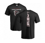 Football Atlanta Falcons #3 Matt Bryant Black Backer T-Shirt