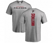 Football Atlanta Falcons #32 Qadree Ollison Ash Backer T-Shirt