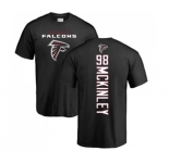 Football Atlanta Falcons #98 Takkarist McKinley Black Backer T-Shirt