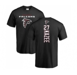 NFL Nike Atlanta Falcons #27 Damontae Kazee Black Backer T-Shirt