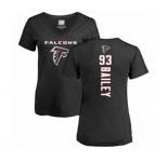 Football Women's Atlanta Falcons #93 Allen Bailey Black Backer T-Shirt