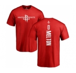 NBA Nike Houston Rockets #0 De'Anthony Melton Red Backer T-Shirt