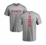 NBA Nike Houston Rockets #14 Gerald Green Ash Backer T-Shirt
