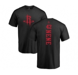 NBA Nike Houston Rockets #42 Nene Black One Color Backer T-Shirt