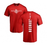 NBA Nike Houston Rockets #7 Joe Johnson Red Backer T-Shirt