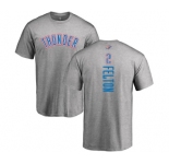 NBA Nike Oklahoma City Thunder #2 Raymond Felton Ash Backer T-Shirt