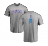 NBA Nike Oklahoma City Thunder #5 Devon Hall Ash Backer T-Shirt