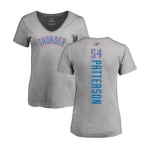NBA Women's Nike Oklahoma City Thunder #54 Patrick Patterson Ash Backer T-Shirt