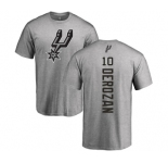 NBA Nike San Antonio Spurs #10 DeMar DeRozan Ash Backer T-Shirt