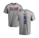 NHL Adidas Edmonton Oilers #62 Eric Gryba Ash Backer T-Shirt