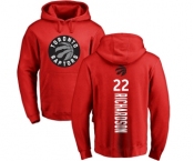 NBA Nike Toronto Raptors #22 Malachi Richardson Red Backer Pullover Hoodie