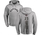 NBA Nike Toronto Raptors #23 Fred VanVleet Ash Backer Pullover Hoodie