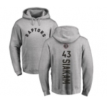 NBA Nike Toronto Raptors #43 Pascal Siakam Ash Backer Pullover Hoodie