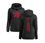 NBA Women's Nike Toronto Raptors #1 Tracy Mcgrady Black One Color Backer Pullover Hoodie
